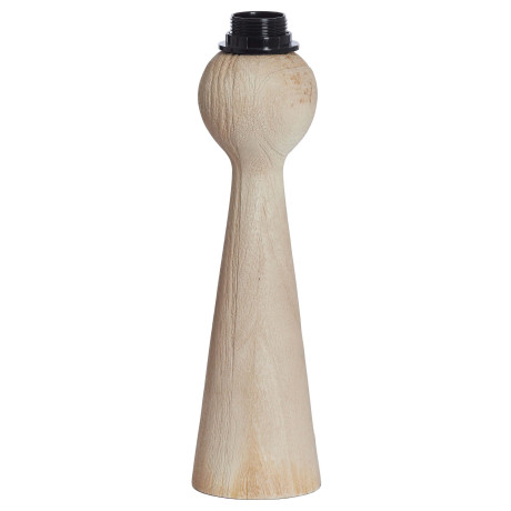 Light & Living Tafellamp 'Festina' Mangohout, 33cm, kleur Naturel (excl. kap)