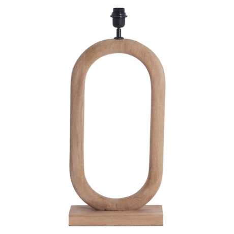 Light & Living Tafellamp 'Paceco' Mangohout, 59cm (excl. kap)