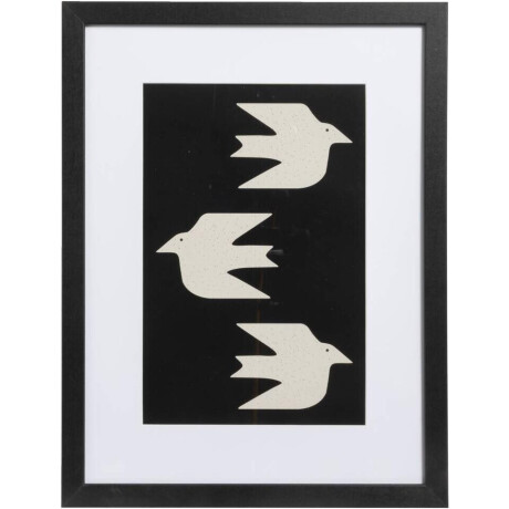 Leen Bakker - Fotolijst Haarlem - 30x40 Cm - MDF/Glas - Zwart