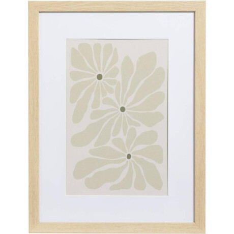 Leen Bakker - Fotolijst Haarlem - Naturel - 30x40 Cm - MDF/Glas - Beige