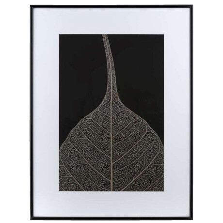 Leen Bakker - Fotolijst Easy Frame - 60x80 Cm - Kunststof - Zwart