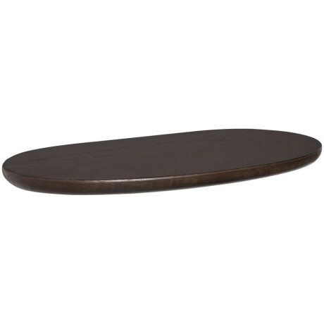 Leen Bakker - Wandplank Daan - Donker Essen - 40x18 Cm - Hout - Bruin