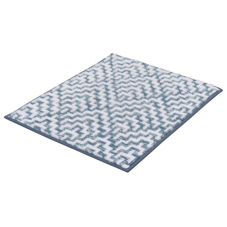 Kleine Wolke Badmat Botany (Blauw, 50 x 60 cm)