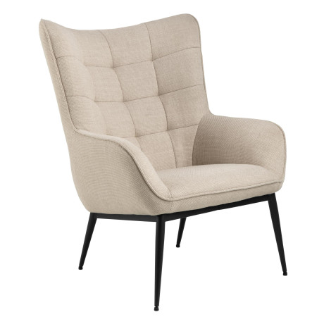 Bendt Fauteuil 'Kittie' kleur Beige