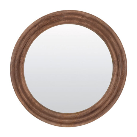Light & Living Ronde Spiegel 'Florion' Mangohout, 100cm