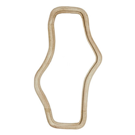 Light & Living Organische Spiegel 'Celano' Mangohout, 80 x 44cm