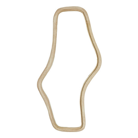 Light & Living Organische Spiegel 'Celano' Mangohout, 121 x 62cm