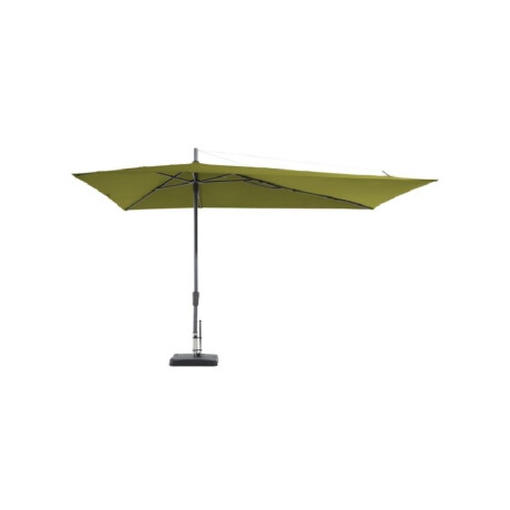 Madison Parasol Asymetriq Sideway Sage Green 360 x 220 cm
