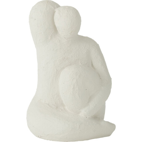 J-Line decoratie Beeld Modern Venus - cement - wit - large