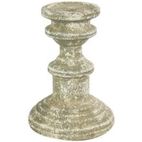 Non-branded Kandelaar Pravi 17,5 X 23 Cm Keramiek Grijs