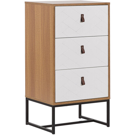 BELIANI NUEVA - Commode - Lichte houtkleur - MDF
