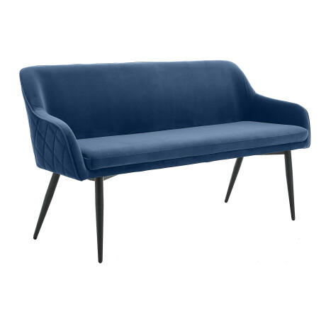 Artistiq Eetkamerbank 'Tynise' Velvet, kleur Blauw