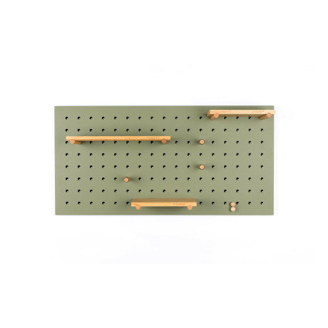 Zuiver Wandorganizer 'Bundy' 45 x 90cm, kleur Groen