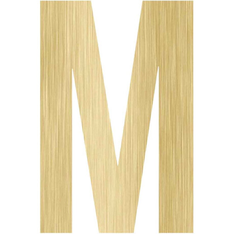 MDF Letter M, creatief, knutselen, deco, 1 stuk, 6mm mdf 20cm