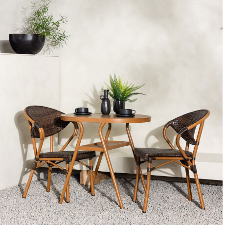 Nohr Bistroset 'Alesia' kleur Bruin