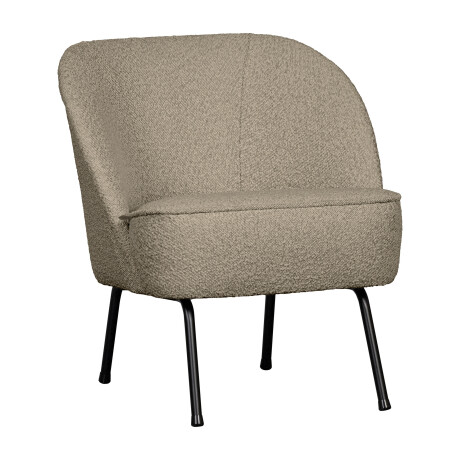 WOOOD Fauteuil 'Vogue' Bouclé, kleur Beige