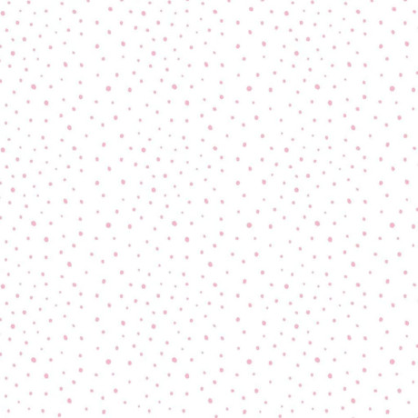 Noordwand Behang Mondo baby Confetti Dots wit/roze/beige