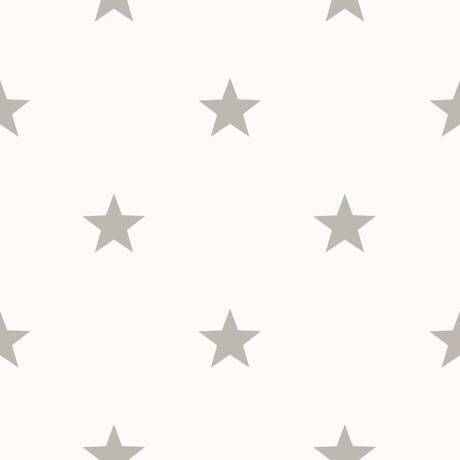 Noordwand Behang Friends & Coffee Little Stars lichtgrijs en wit