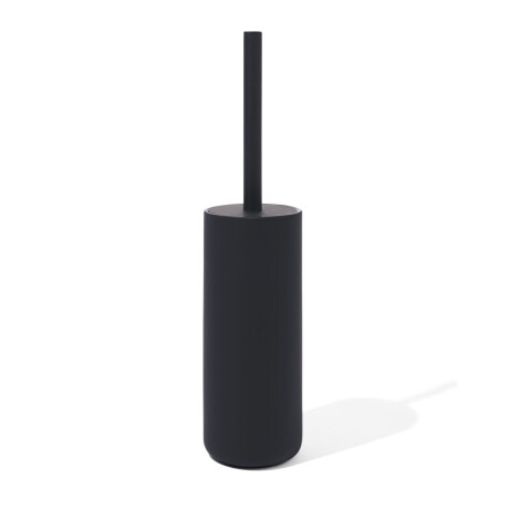 HEMA HEMA Toiletborstelhouder Ø9.5x43cm Mat Zwart (zwart)