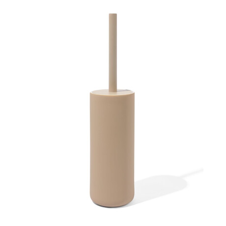 HEMA HEMA Toiletborstelhouder Ø9.5x43cm Mat Zand (zand)