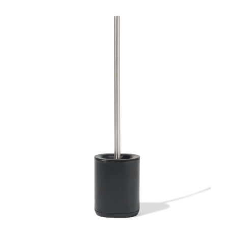 HEMA HEMA Toiletborstel Siliconen Zwart (zwart)