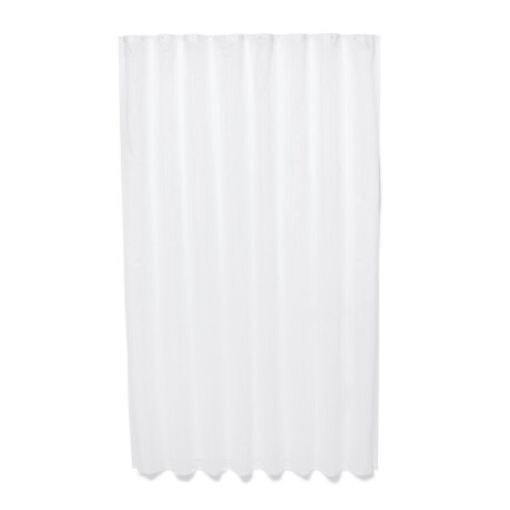 HEMA HEMA Douchegordijn 180x200 Recycled Polyester Wit (wit)