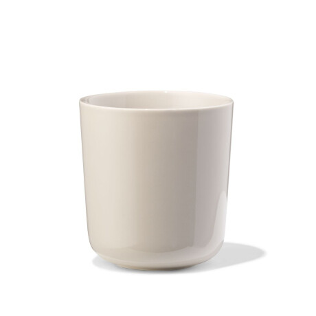 HEMA HEMA Cappuccinomok 350ml Knap New Bone China Grijs (grijs)