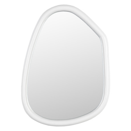 Zuiver Organische Spiegel 'Looks' 67 x 49cm, kleur Off White