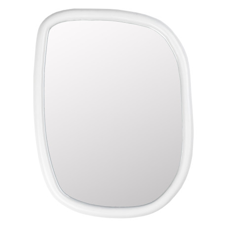 Zuiver Organische Spiegel 'Looks' 73 x 55cm, kleur Off White