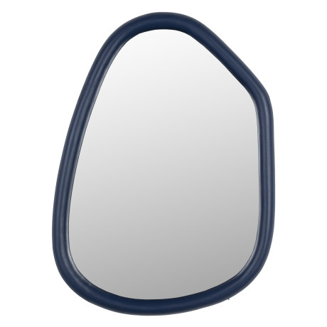 Zuiver Organische Spiegel 'Looks' 67 x 49cm, kleur Blauw