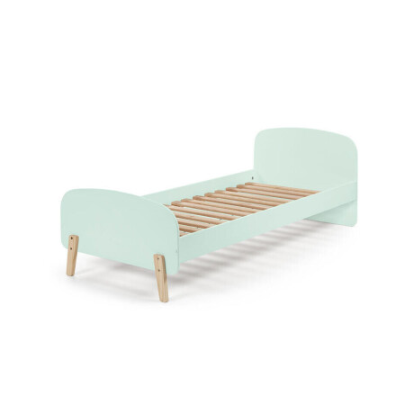 Leen Bakker - Vipack Bed Kiddy - Mint - 72,5x95x205,5 Cm - MDF - Groen