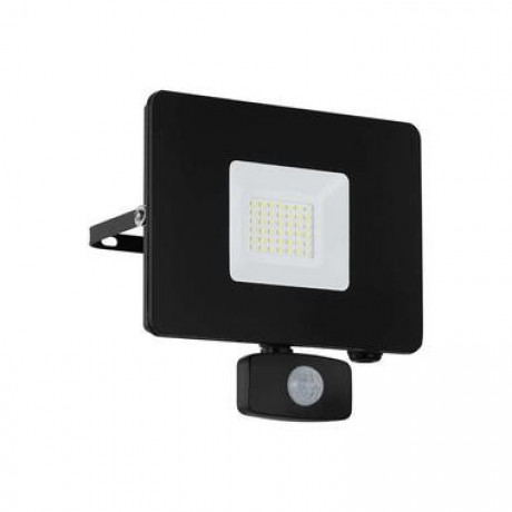EGLO sensorwandlamp Faedo 3 LED 30W - zwart - Leen Bakker