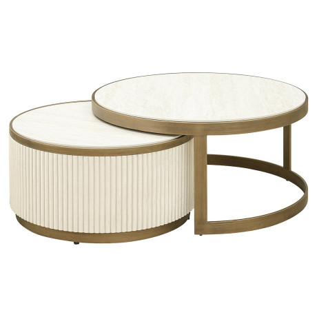 Richmond Salontafel 'Tivoli' Keramiek, Set van 2 stuks