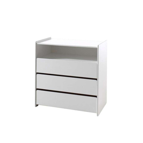Leen Bakker - Vipack Commode Kiddy - 92x90x47 Cm - Grenenhout/MDF - Wit