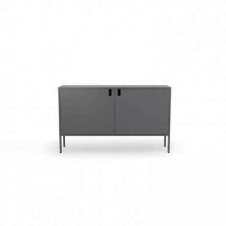 Tenzo dressoir Uno 2-deurs - grijs - 89x148x40 cm - Leen Bakker