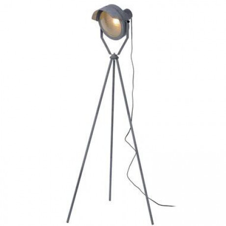 Lucide vloerlamp Cicleta - grijs - 71,5x71,5x154 cm - Leen Bakker