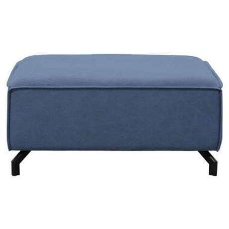 Hocker Jack - jeansblauw - 44x96x75 cm - Leen Bakker