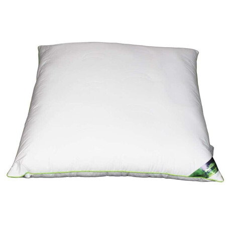 Leen Bakker - Polydaun Hoofdkussen Bamboe 900 Gram - 60x70 Cm - Synthetisch - Wit