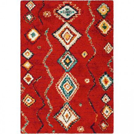 Vloerkleed Madimbo - rood - 160x230 cm - Leen Bakker