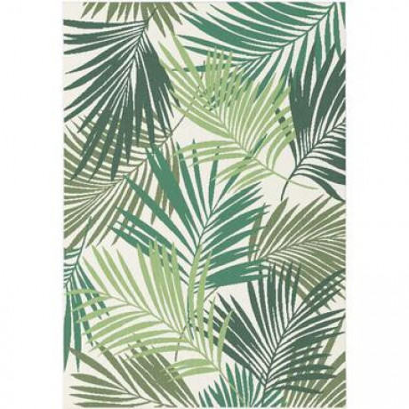 Vloerkleed Lerale - groen - 120x170 cm - Leen Bakker