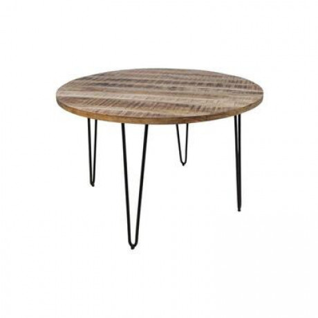 HSM Collection eetkamertafel Valencia - naturel - 77x120 cm - Leen Bakker