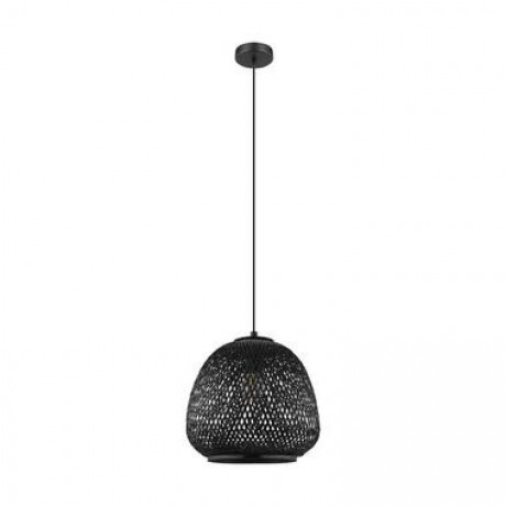 EGLO hanglamp Dembleby - zwart - Leen Bakker