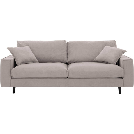 Goossens Bank Jonas beige, stof, 3,5-zits, urban industrieel