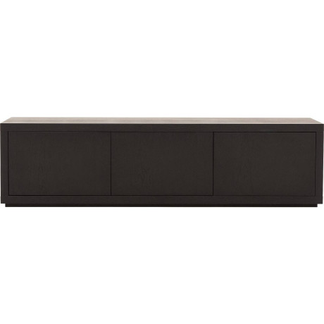Goossens Tv Meubel Barcelona, 3 kleppen met kabeldoorvoer