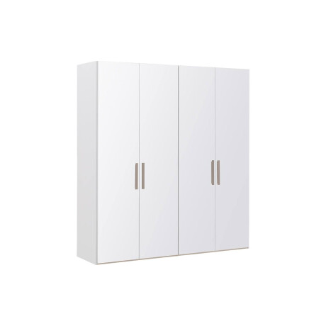 Goossens Kledingkast Easy Storage Ddk, Kledingkast 203 cm breed, 220 cm hoog, 4x glas draaideur