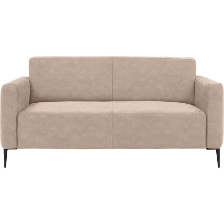 Goossens Bank Key West beige, micro leer, 2,5-zits, modern design