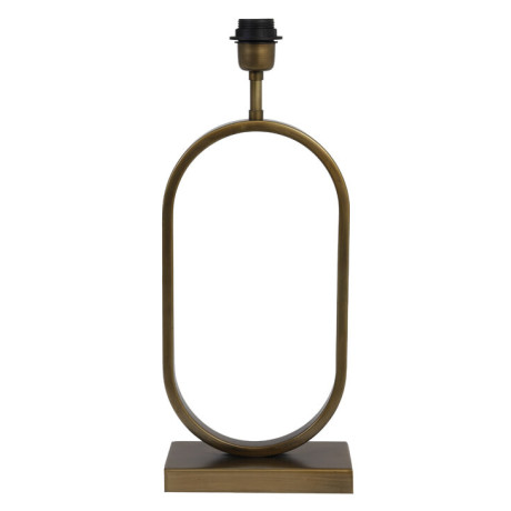 Light & Living Tafellamp 'Jamiri' 45cm, kleur Antiek Brons (excl. kap)