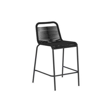 Kave Home Kave Home Eetkamerstoel Lambton, Kruk lambton zwart hoogte 62 cm