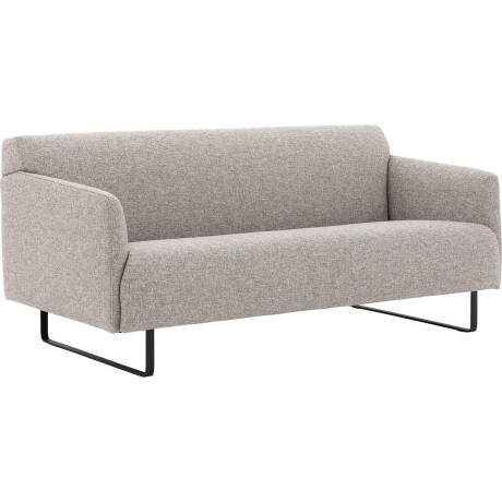 Goossens Excellent Bank Montreal lichtgrijs, stof, 2-zits, modern design