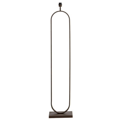 Light & Living Vloerlamp 'Jamiri' 142cm, kleur Bruin (excl. kap)